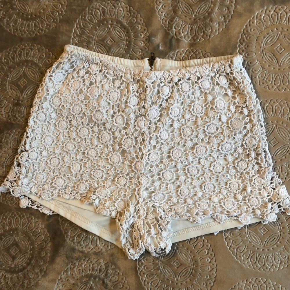 Lace shorts